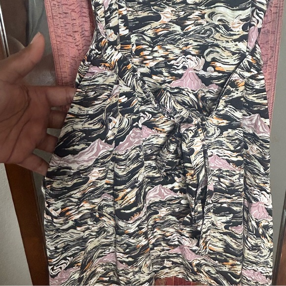 Patagonia Pataloha Black Ink Island Currents Strappy Dress size small - Picture 3 of 5